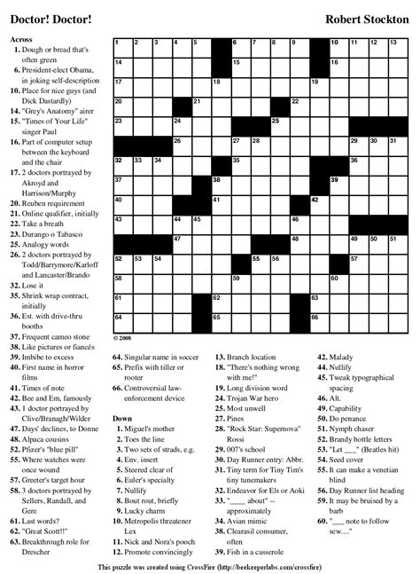 Jacqueline mathews crossword puzzles. The theme crossword is a popular type of printable crossword. These crosswords are designed around a specific theme like holidays, seasons or a well-known TV show. The clues in these crosswords relate to the subject and are enjoyable and a great way to gain knowledge. Crosswords.com, Puzzle Baron and The New York Times are … 