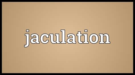 Jaculation facial. Things To Know About Jaculation facial. 