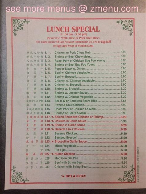 Jade Garden Chinese Food Menu. Add to wishlist. Add to compare. #49 of 226 restaurants in Freeport. View menu on the restaurant's website Upload menu. …. 