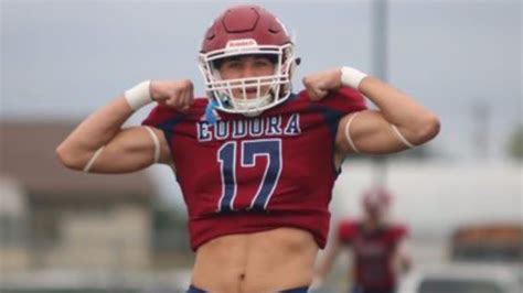 May 3, 2022 · KS 9. Kansas Hard Commit 12/19/2022. From Kevin Flaherty: “Jaden Hamm is a really interesting guy. When you look at the talent that Eudora has had over the last few years, I think Ryan Wallace ... . 