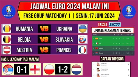 Jadwal euro 2024 malam ini. 5 oktober 2023 hari.