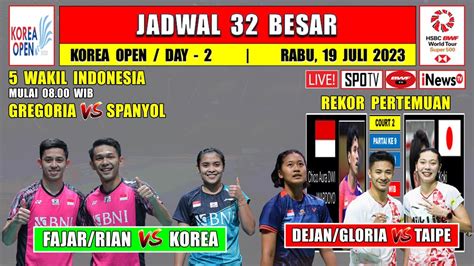 Jadwal korea open hari ini. Slot deposit 20 bonus.