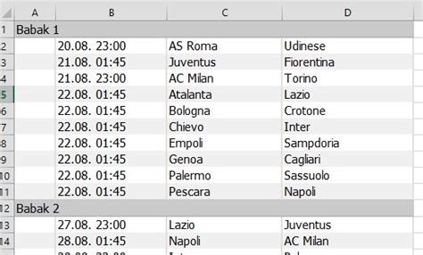 Jadwal liga italia pekan ini. Bo togel 2017 yang bisa.