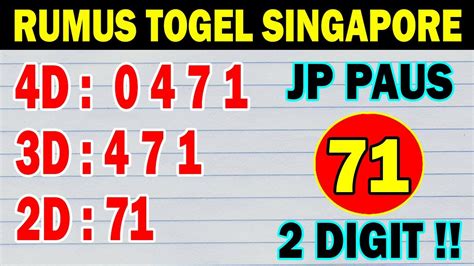 Jadwal togel singapore hari ini 03 agustus 2017. Ini singapore 3 juli.