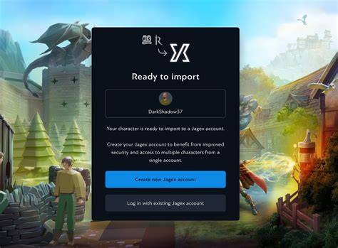 Jagex account status.  RuneScape: Dragonwilds Account management Personal data Acc...