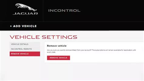 Jaguar incontrol pro hidden menu.  ACTIVATE YOUR INCONTROL ACCOUNT To enable...