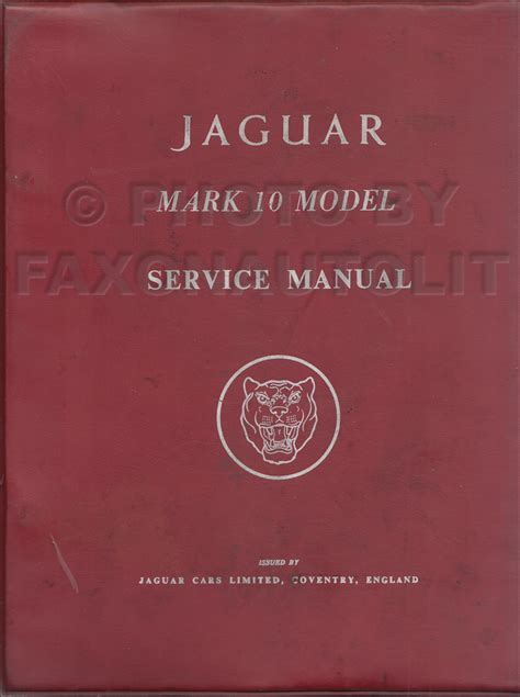 Jaguar mk10 1961 repair service manual. - Owners manual for intex saltwater system.