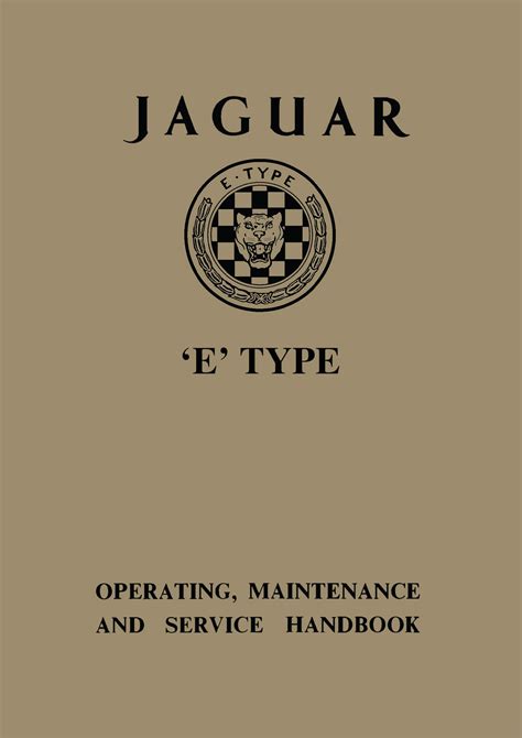 Jaguar owners handbook jaguar e type 3 8 series 1 part no e122 7. - Solution manual for calculus single variable.