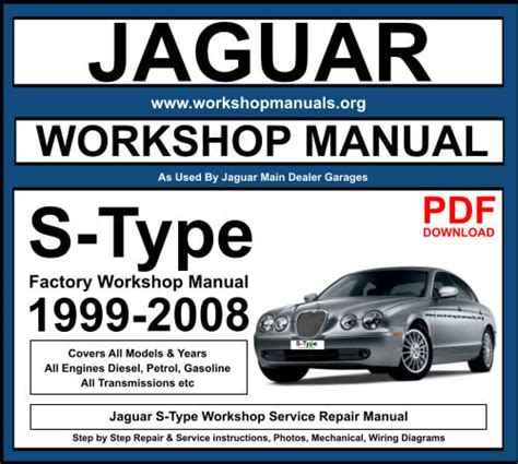 Jaguar s type repair manual free. - Manual de reparacion empacadora de 310 nh.