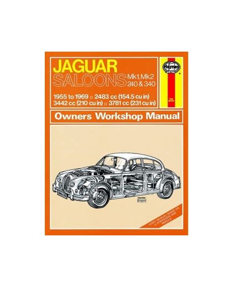 Jaguar saloon mk1 mk2 240 340 workshop manual 1955 1969. - Tears of a tiger study guide answers.