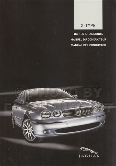Jaguar x type owners manual 2003 2004. - Seré leve y parecerá que no te amo.