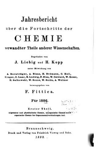 Jahresbericht uber fortschritte der chemie und verwandter theile anderer wissenschaften begrundet. - Az első lépésektől a könyvtár stratégiai tervének elkészítéséig.