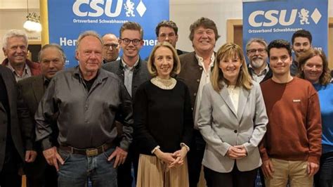 Jahresversammlung der Schwabhauser CSU: Die „Ampel“ im Visier