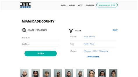 Jailbase miami.  View inmates currently incarcerated in Miami-Dade County Jail.  T...