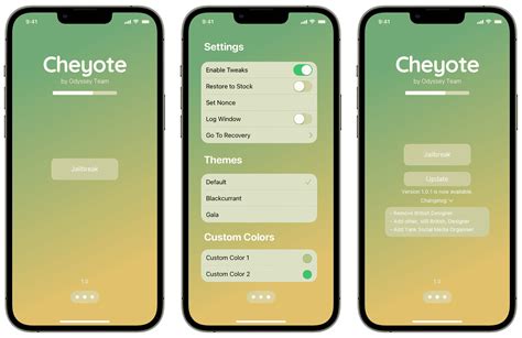 Jailbreak tool ios 15.  Once Cheyote becomes available, it will be the fi...