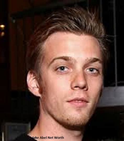 Jake Abel net worth is $2 million Jake Abel Wiki: Salary, Married, Wedding, Spouse, Family Jacob Allen "Jake" Abel (born November 18, 1987) is an American model and actor who is known for playing Adam Milligan in the CW series Supernatural (2009–10), Luke Castellan in the film adaptation of Percy Jackson & the Olympians: The Lightning Thief .... 