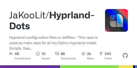 Jakoolit hyprland wiki. conf) Relevant source files Purpose and Scope This document c...