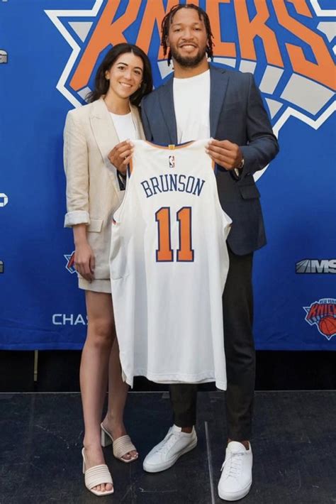 The point guard announced his engagement to his longtime girlfriend on Instagram, sharing photos of the proposal at his former high school. Brunson and Marks have been dating since their high school days and celebrated his Knicks deal over the summer.. 