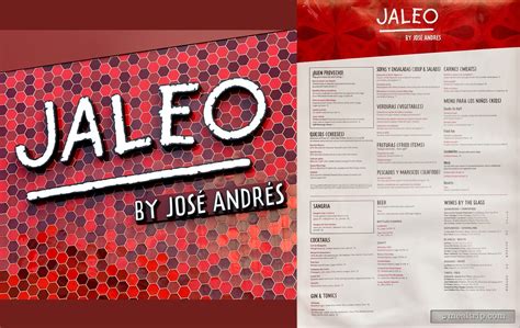 Jaleo by josé andrés. Brought to you by Chef José Andrés and his team, Jaleo brings alive the spirit and flavors of Spain through a traditional and cutting-edge tapas experience. Menus; Locations; Our Story; Private Events; Happenings; ... ThinkFoodGroup has developed jaleo.com on the Bentobox platform. Bentobox regularly tests their platform to assure that it ... 