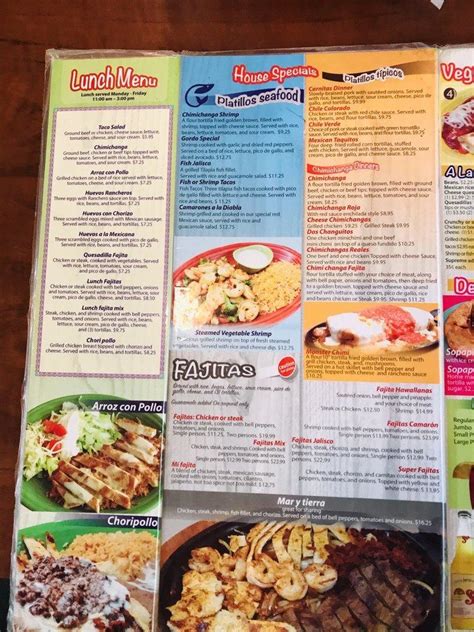 Jalisco mexican restaurant fulton menu. Acapulco Restaurant. Fast service and fresh, delicious food.... 3. Chen's Buffet. Just all around good food and great friendly service.... 4. Jalisco Mexican Restaurante. Great food but prefer to pick it up and eat out!!!!... 5. Buster's Restaurant. Have lunch there 3+ days each week. Menu is always to my liking. Close, convenient and food is ... 