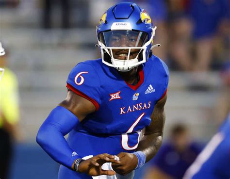 Oct 19, 2023 · Draft Profile: Bio. Jalon Daniels from Lawndale High School was rated a 3-star recruit by ESPN and handed a 3-star grade by 247 Sports. After high school, Daniels opted to join Kansas. In 2020 as a freshman Daniels saw action in 7 games for the Jayhawks as he threw for 714 yards on 153 attempts with a completion percent of 49 for an average of ... . 