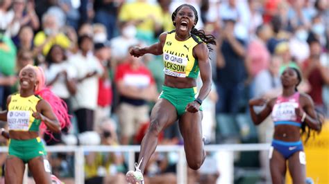Jamaica’s Shericka Jackson edges ever closer to Flo-Jo’s record in 200