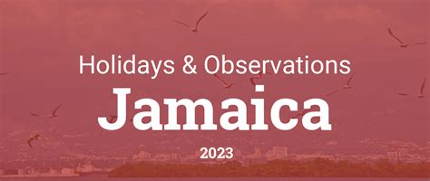 Jamaica In February 2023