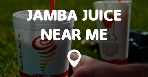 Jamba Juice locations in United States. Get the Jamba Juice menu items you love delivered to your door with Uber Eats. Find a Jamba Juice near you to get started. Agoura Hills. 1 location. Aiea. 2 locations. Alameda. 2 locations.. 
