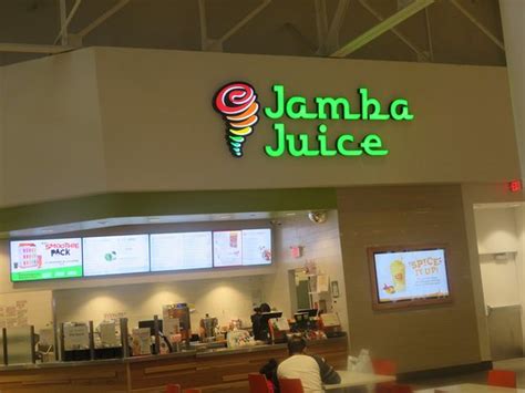 MORE INFO. (714) 256-4732. View Map. Other. Locations. DELIVERY & PICK-UP OPTIONS. WE DELIVER. PRODUCTS CARRIED AT JAMBA JUICE. Jamba Juice, located at Brea Mall®: It all started with a blender, a bunch of fruit, and a vision that's equal parts good and good for you.. 