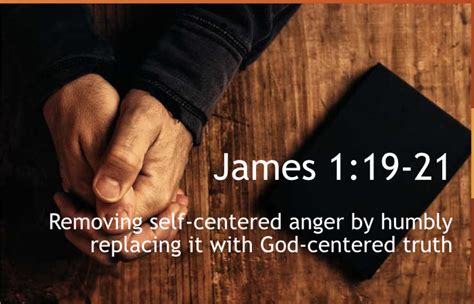 James 1:19-21 - Bible