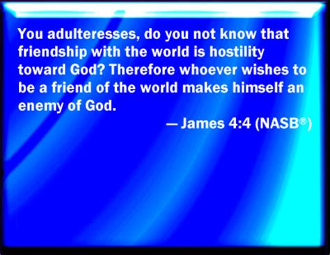 What does James 4:2 mean? James continues making the case to his Christian readers that they are living according to the world's wisdom. They are not trusting God to provide while serving others, which is the wisdom of heaven. Driven by bitter envy to get what they want, and a deep ambition to serve themselves, James's readers continue to kill .... 