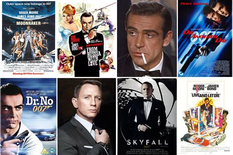 James Bond Movie List - Bookstore