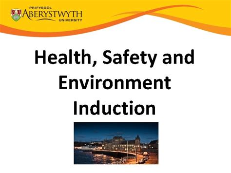 James Cook University Health Safety and Environment Induction