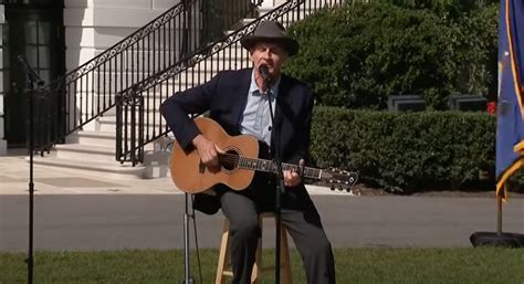 James Taylor Confounds Twitter Playing at Biden Celebration