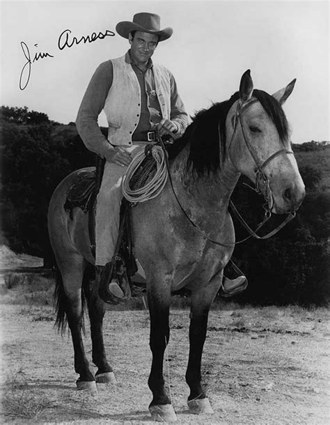 James arness horse. Gunsmoke was one of the most popular western series on TV and aired on CBS and WHAS 11 from 1955-1975 becoming the longest-running network primetime show. W... 