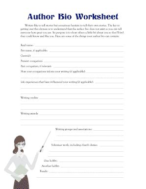 James hall author biography worksheet