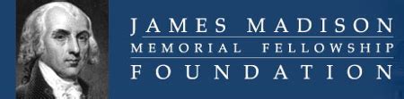 James madison memorial fellowship. The James Madison Memorial Fellowship Foundation was established by Congress in 1986 for the purpose of improving teaching about the United States Constitution in secondary schools. 