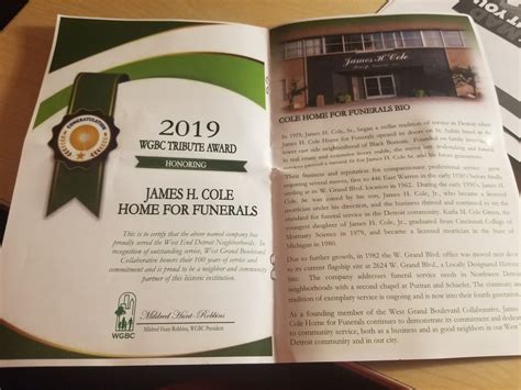 James mortuary.  Cole Home for Funerals is dedicated to building a lega...