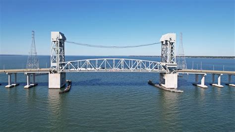 The James River Bridge (JRB) is a four-lane divided highway lift bridge across the James River in the Commonwealth of Virginia. Owned and operated by the .... 