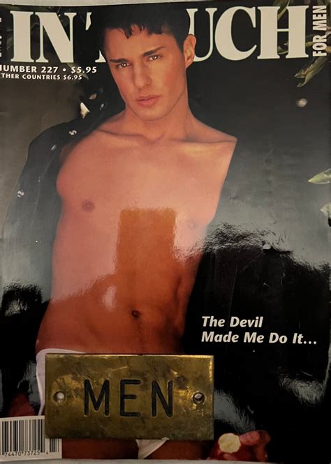 Jan 1996 - Playgirl like gay magazine - Ken Ryker - eBay