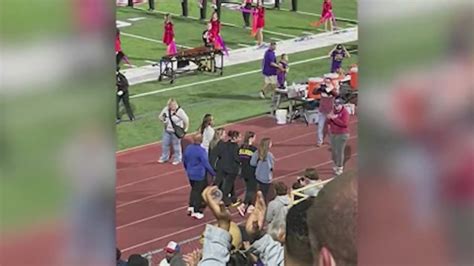 Janae Edmondson walks again at Smyrna High School game