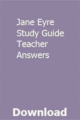 Jane eyre study guide teacher answers. - Kymco people 250 manuale di riparazione per officina.