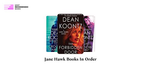 Jane hawk series in order