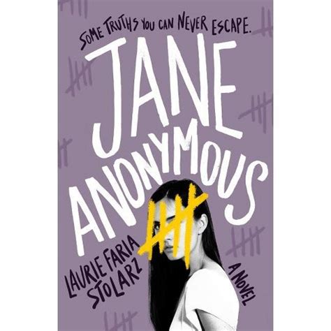 Read Jane Anonymous By Laurie Faria Stolarz
