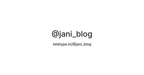 Jani_Blog Onlyfans Leak 🍆 [PPV]