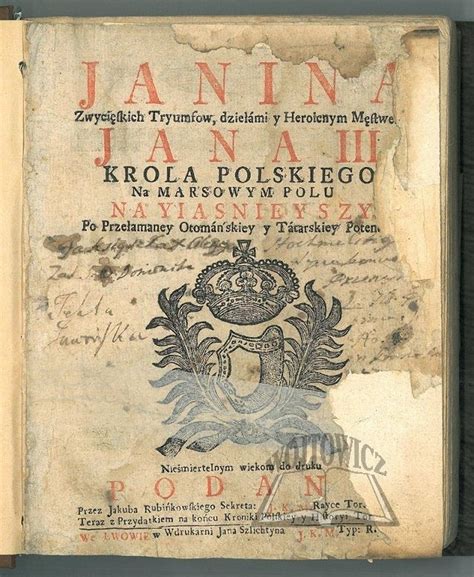 Janina zwyćiȩskich tryumfow dźiełámi heroicznym mestwem jana iii krola polskiego. - Mostra antologica delle opere grafiche di cagli..