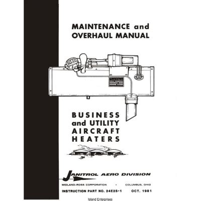 Janitrol heaters for aircraft maintenance manual. - The sound approach to birding a guide to understanding bird.
