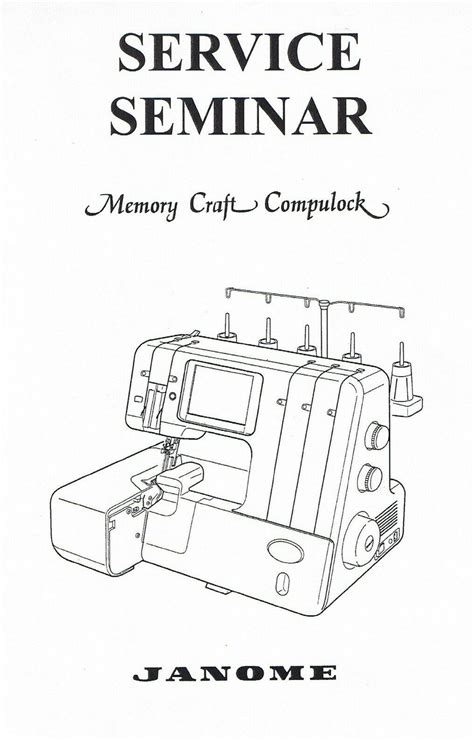 Janome memory craft compulock overlocker machine manual. - Australian society anaesthetists relative value guide 2015.