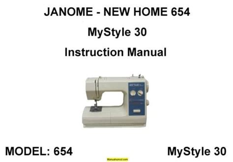 Janome my style 30 repair manual. - Die anrufung gottes al wabilal sayyib min al kalim al tayyib.