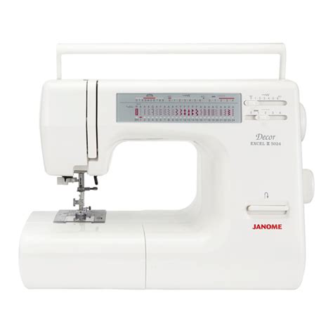 Janome sewing machine manuals decor excel. - The caregiver s survival handbook how to care for your.